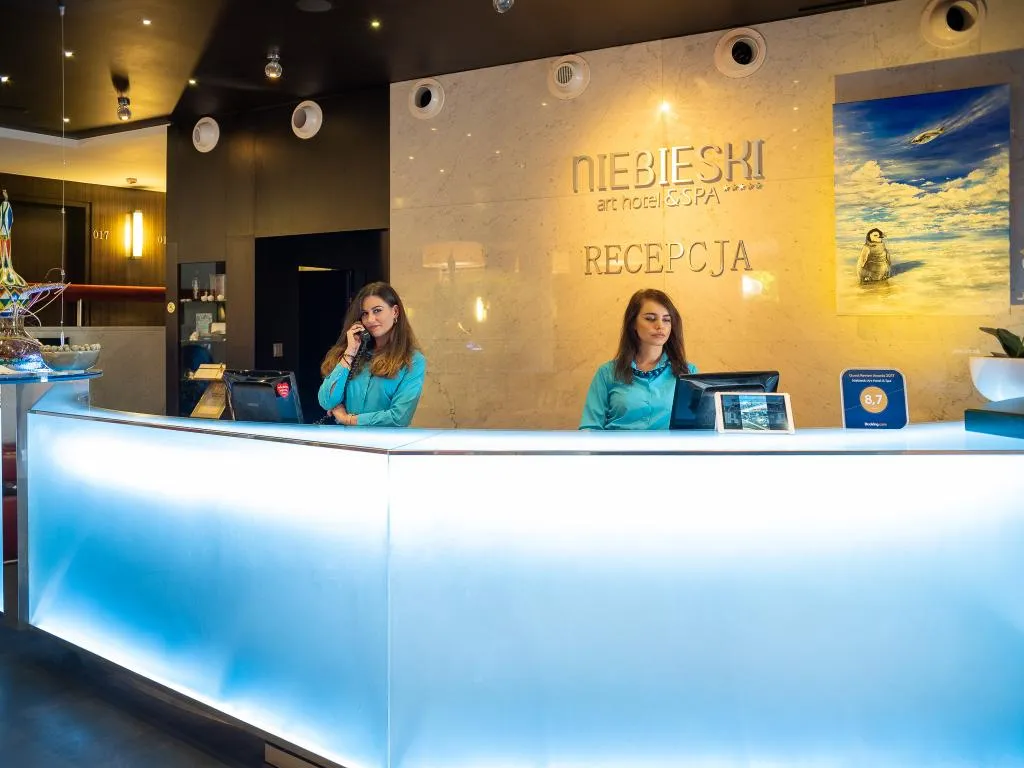 Lobby, Hotel Niebieski Art Hotel & Spa, Krakow