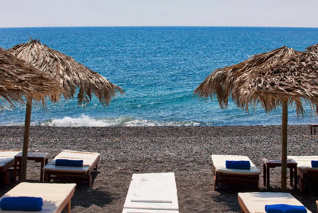 Beach, Alesahne Beach, Santorini