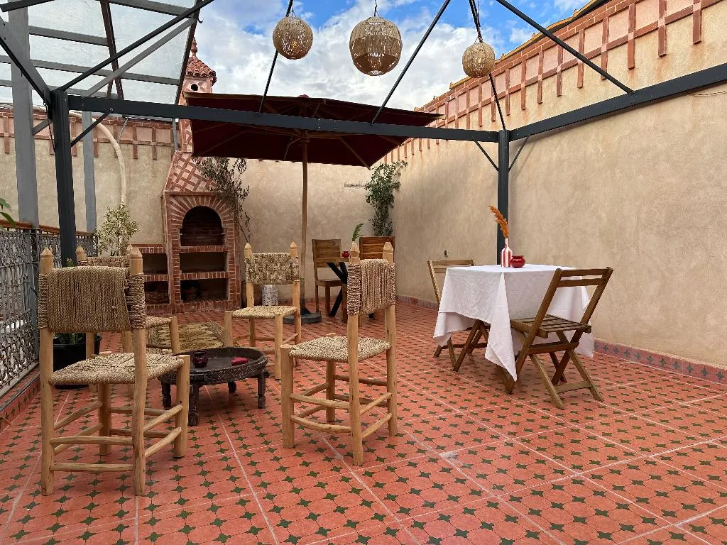 Terrace, Riad Tislite, Marrakech