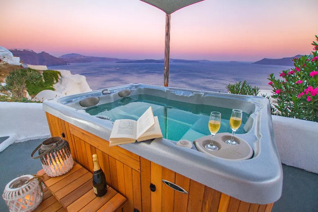 General view, Alexander's Suites, Santorini