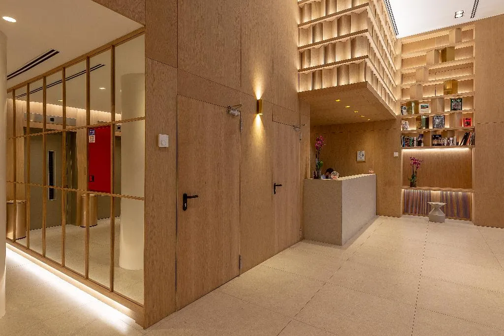 Lobby, Apartamentos Recoletos, Madrid