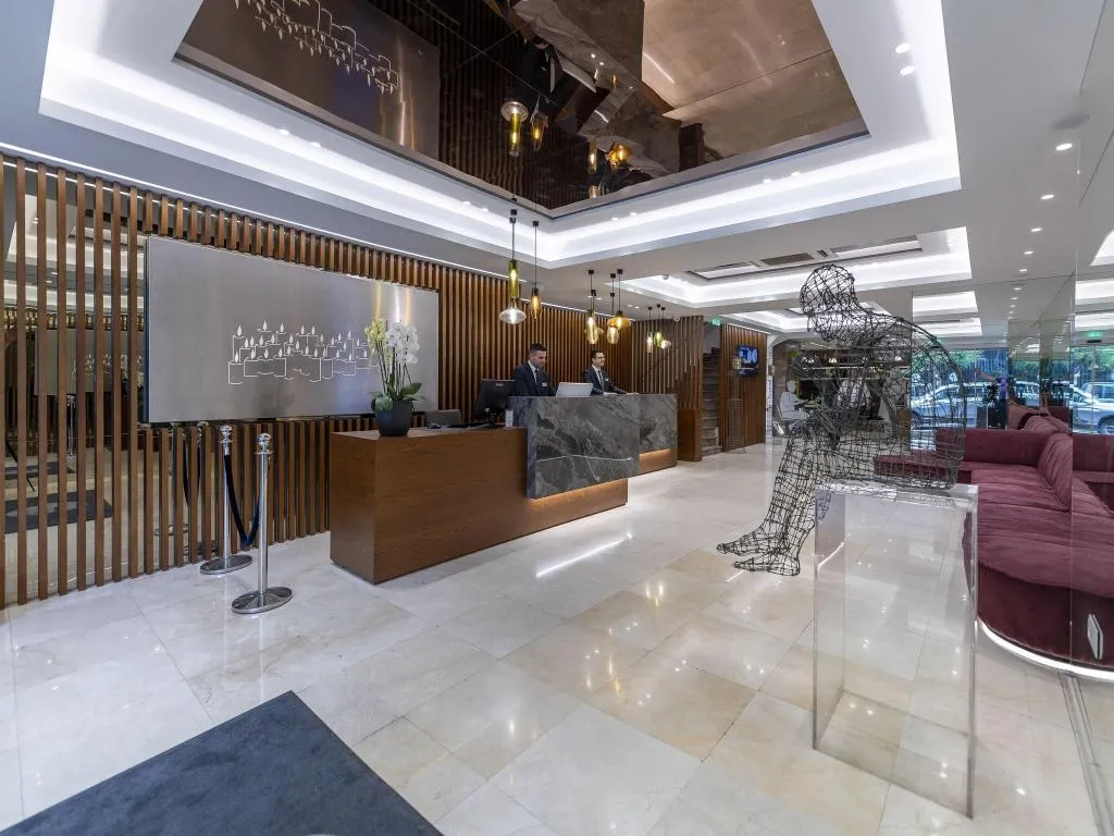 Lobby, Polis Grand Hotel, Athens