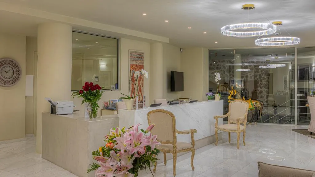 Lobby, Desiterra Resort, Santorini