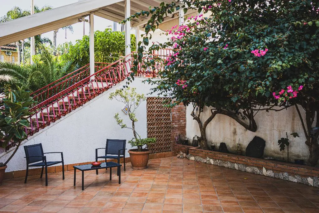 Terrace, Hotel Alexander, Catania