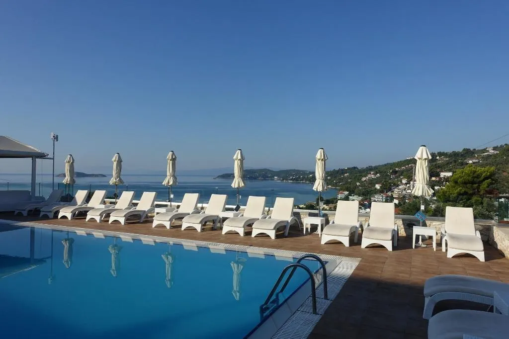 General view, Hotel Rene, Skiathos