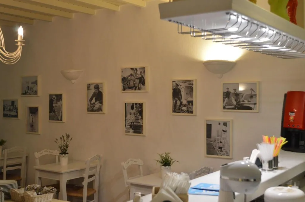Restaurant, Corfos Hotel, Mykonos