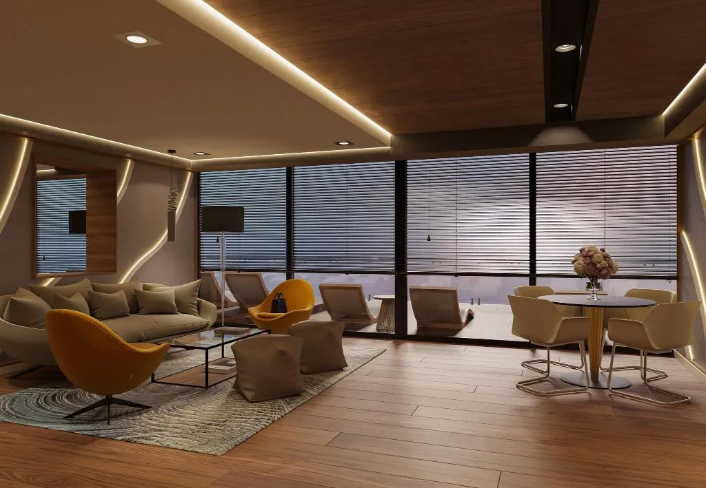 Lobby, Mediterranean Hotel, Rhodes