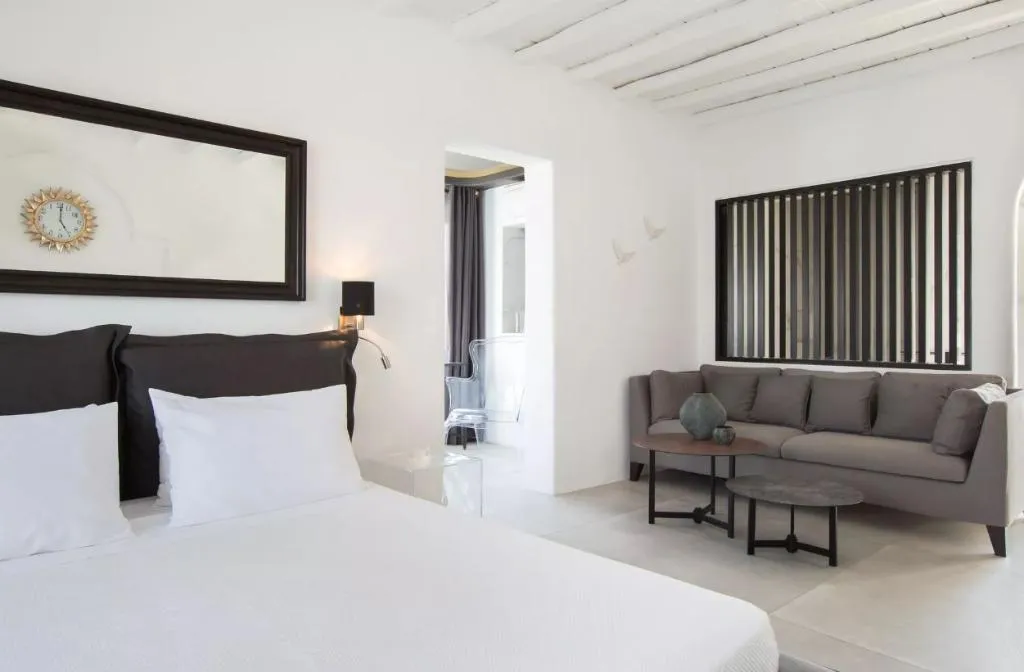 SUITE DELUXE SEA VIEW Room, Kivotos Mykonos, Mykonos
