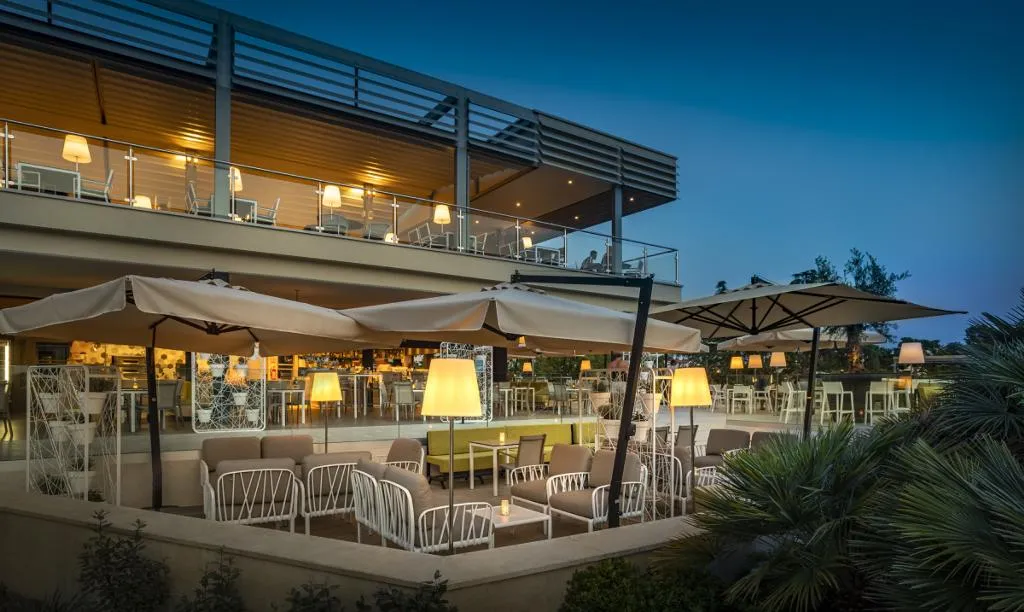 Terrace, Valamar Parentino Hotel, Istria