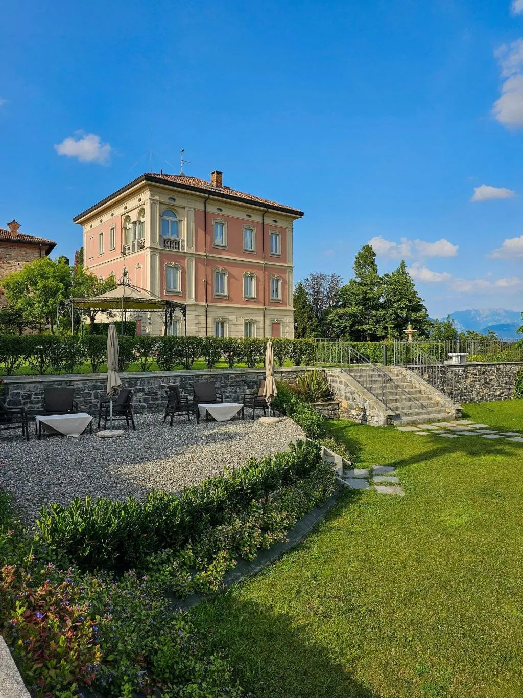 General view, Castello di Casiglio, Milan