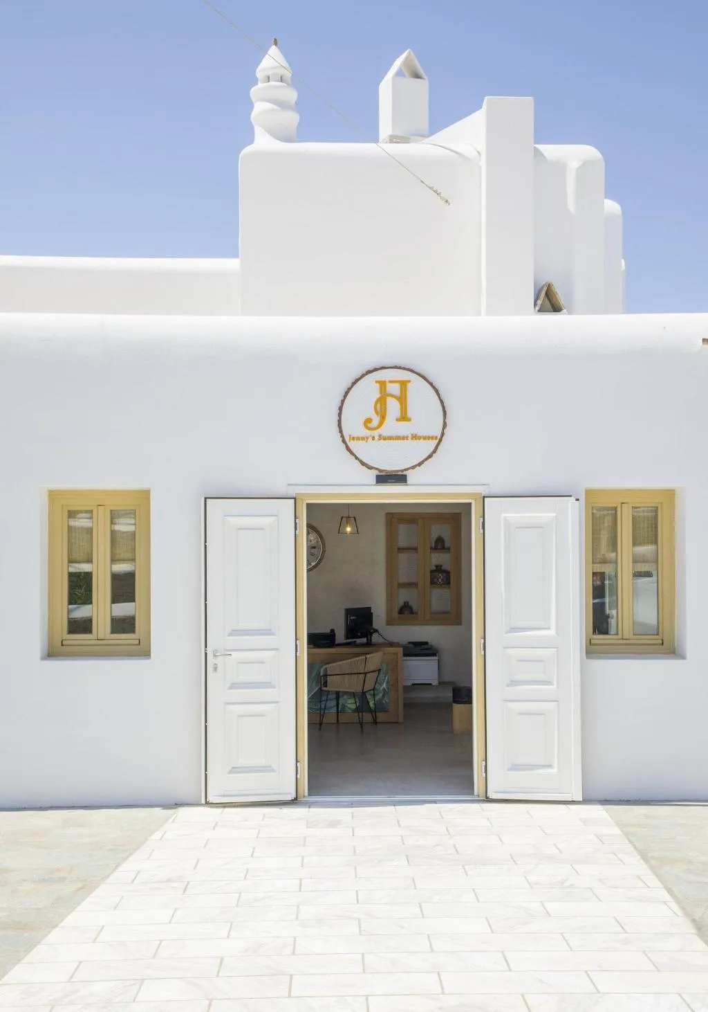 General view, Jenny's Summer Houses, Mykonos