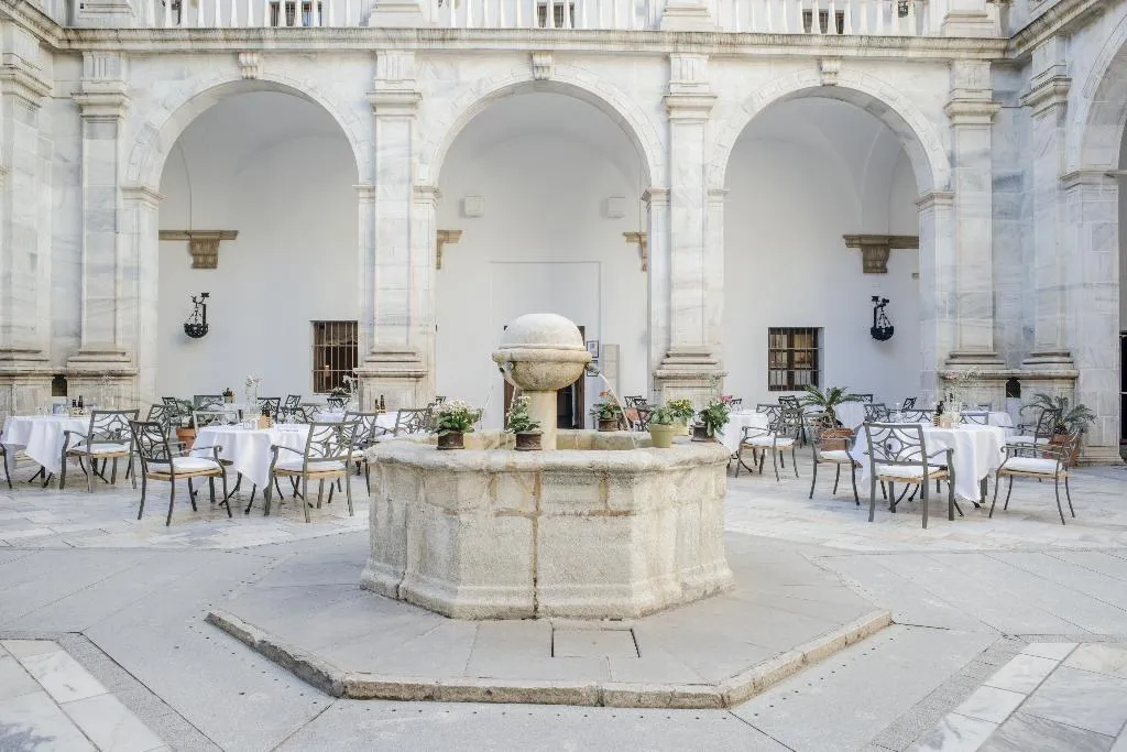 Terrace, Parador de Zafra, Seville