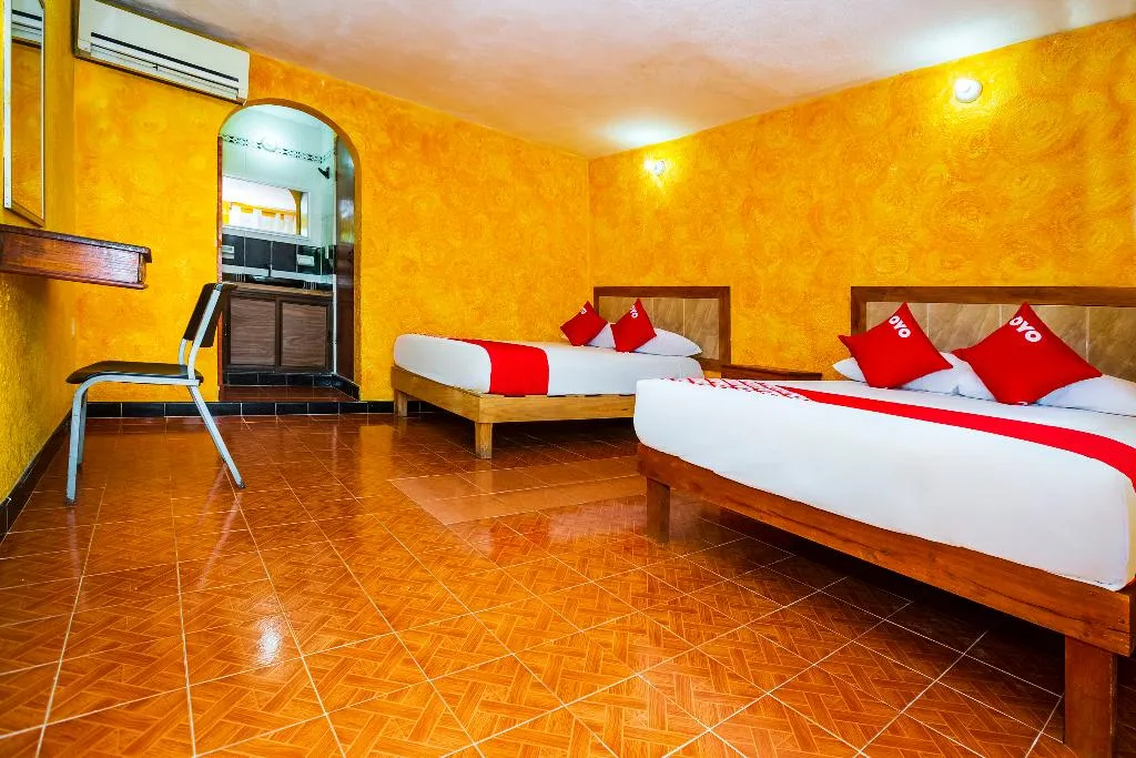 TWIN TWO BEDS Room, OYO Hotel Playa Del Carmen, Playa Del Carmen