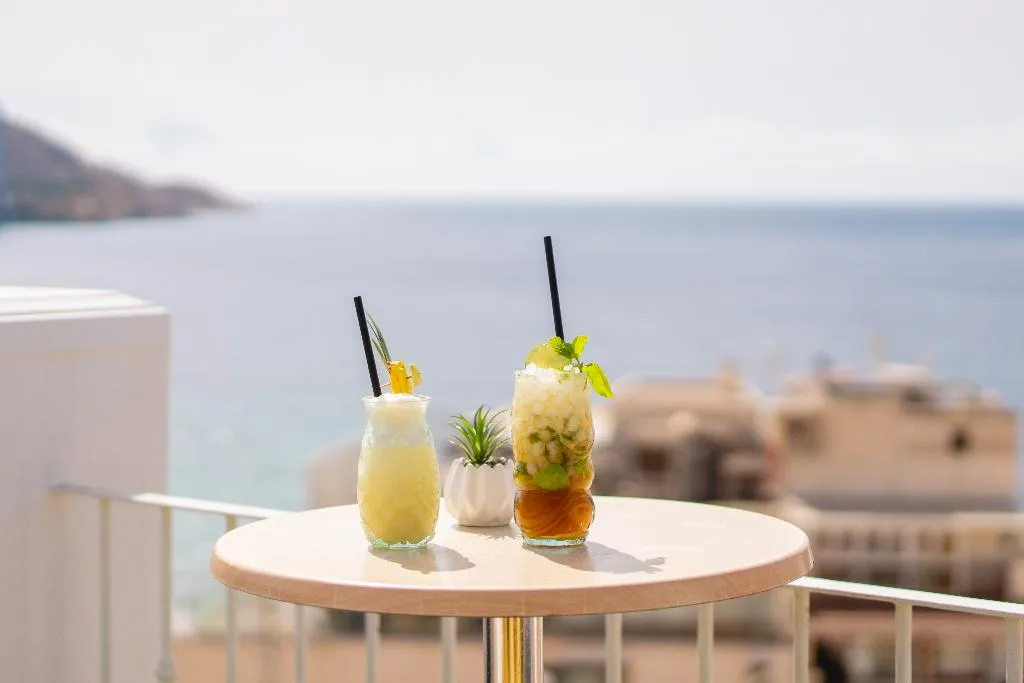 Terrace, Hotel Queens, Costa Blanca