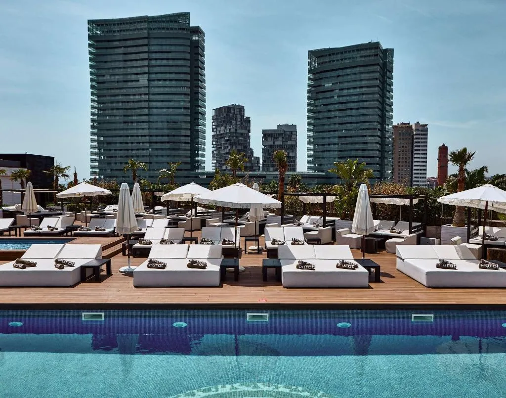 Pool, Hilton Diagonal Mar Barcelona, Barcelona