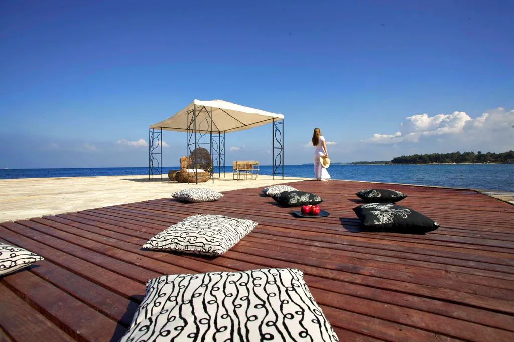 Beach, Residence Umag Plava Laguna, Istria
