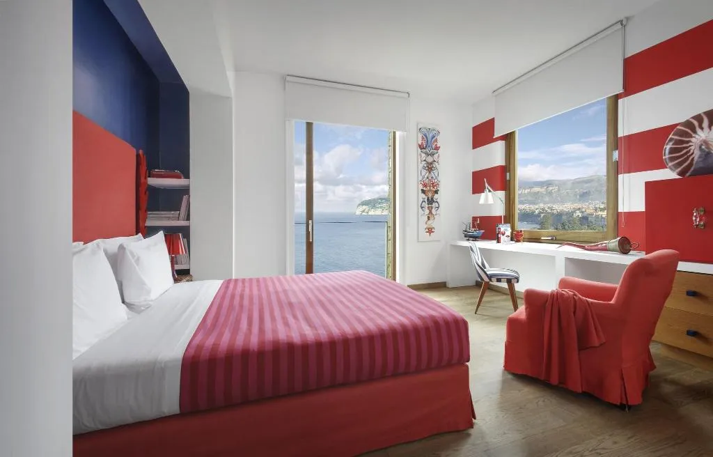 DOUBLE DELUXE SEA VIEW Room, Maison La Minervetta, Naples