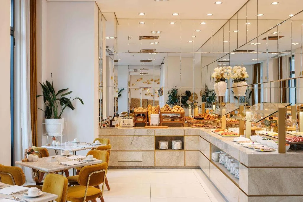 Restaurant, 45Times Barcelona Hotel, Barcelona