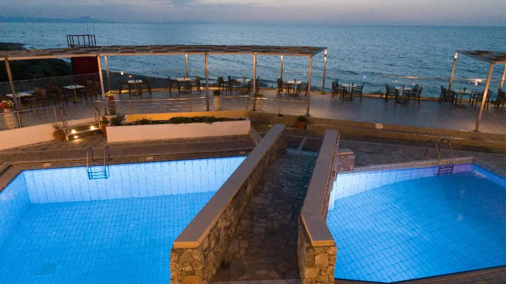 Pool, Dedalos Beach Hotel, Crete