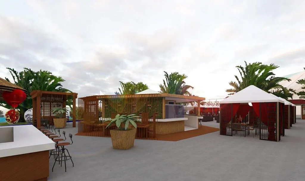 Terrace, Soviva resort, Tunisia