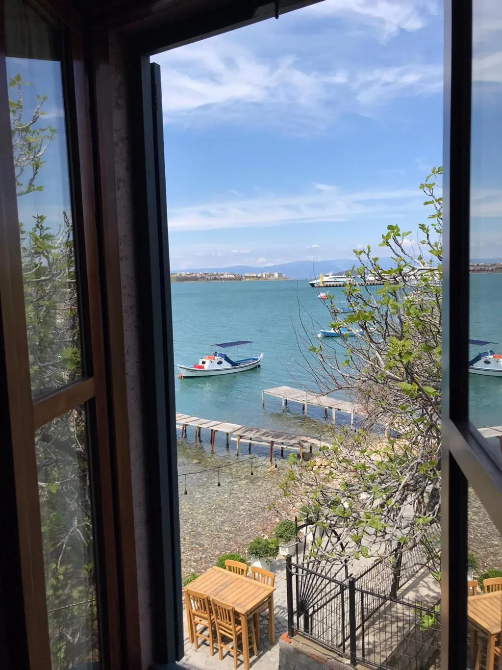 DOUBLE PARTIAL SEA VIEW Room, Ferahi Evler Butik Otel, Izmir