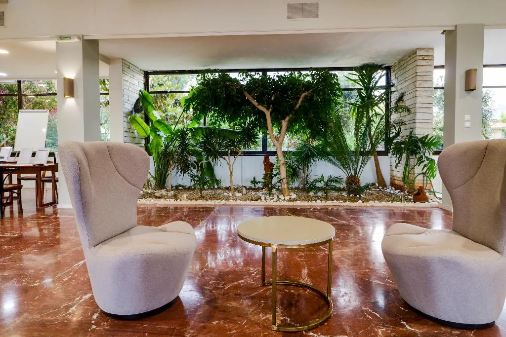 Lobby, Calamos Beach Family Club Hotel, Athens