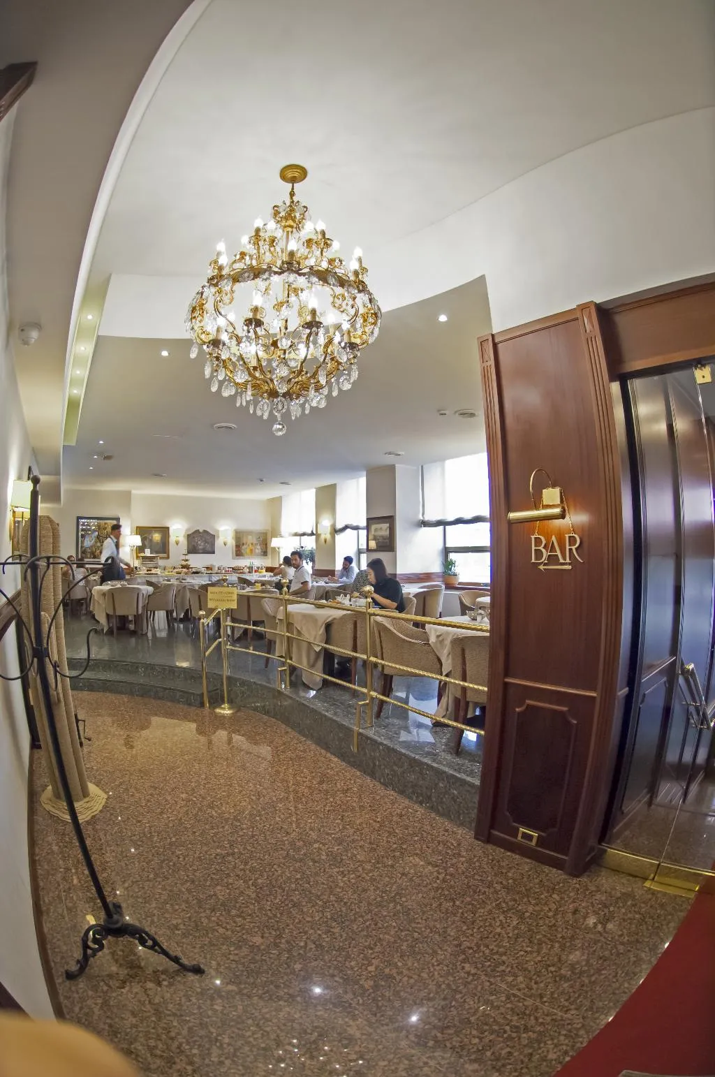 General view, Bristol Hotel, Milan