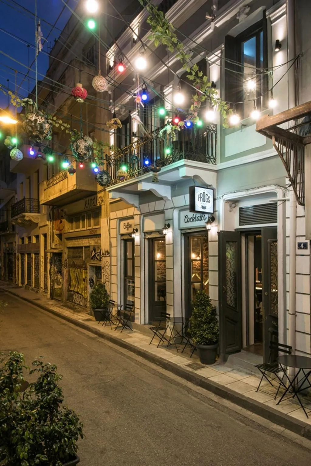 General view, The Frogs Guesthouse, Athens