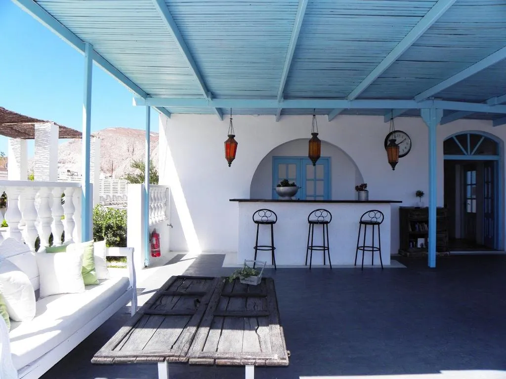 Lobby, Villa Markezinis, Santorini