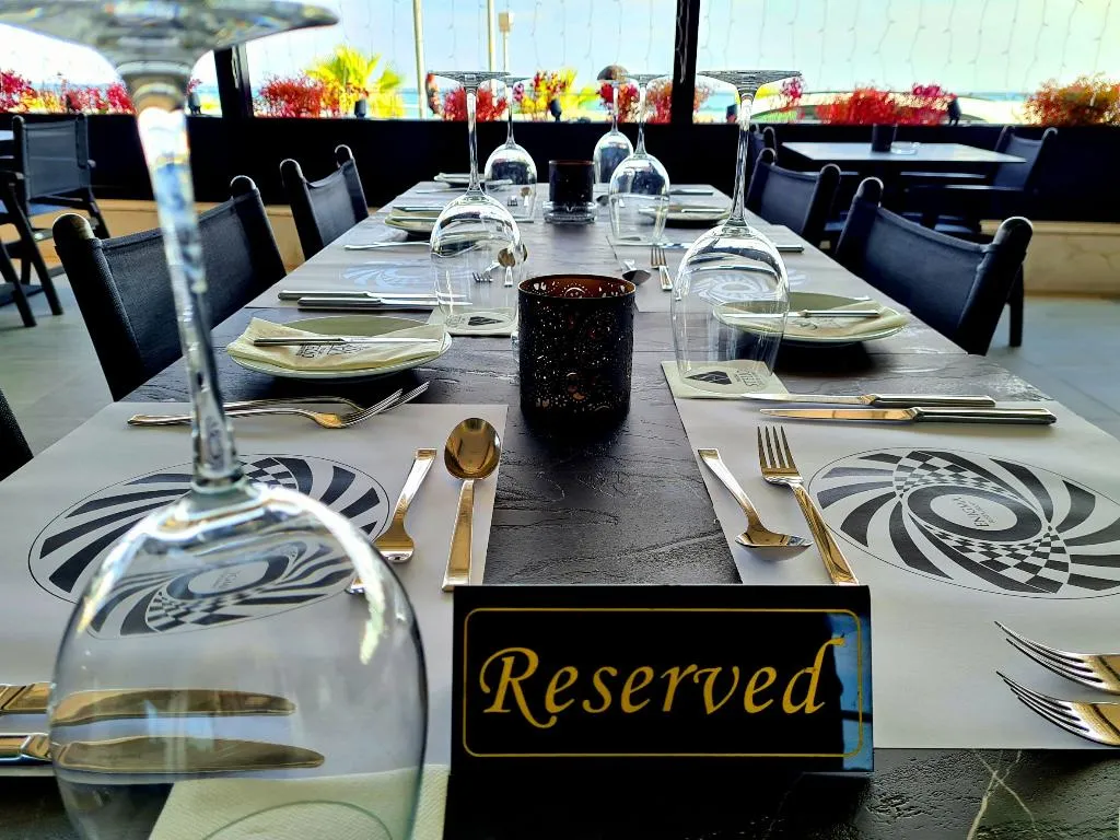 Terrace, The Ciao Stelio Deluxe Hotel, Cyprus