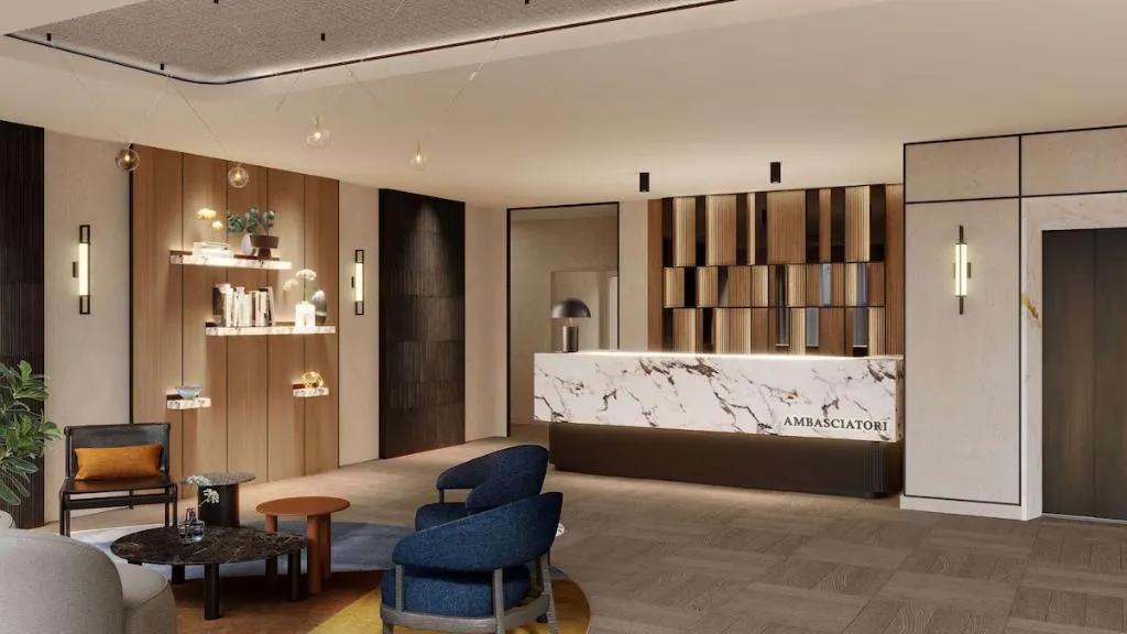 Lobby, Ambasciatori Hotel Venice Mestre, Tapestry Collec, Venice