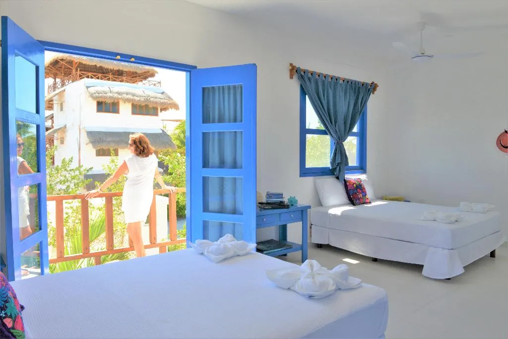 QUADRUPLE GARDEN VIEW Room, Casa Blat-Ha Holbox by Tribe Hotels, Cancun Area