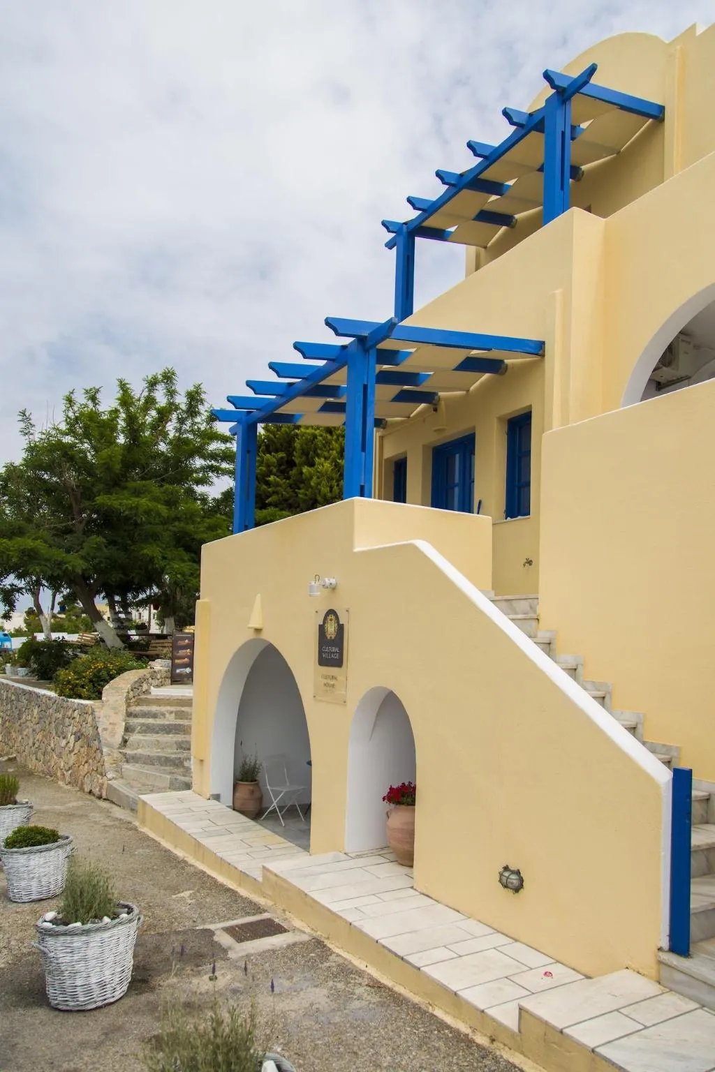 General view, Cultural House, Santorini