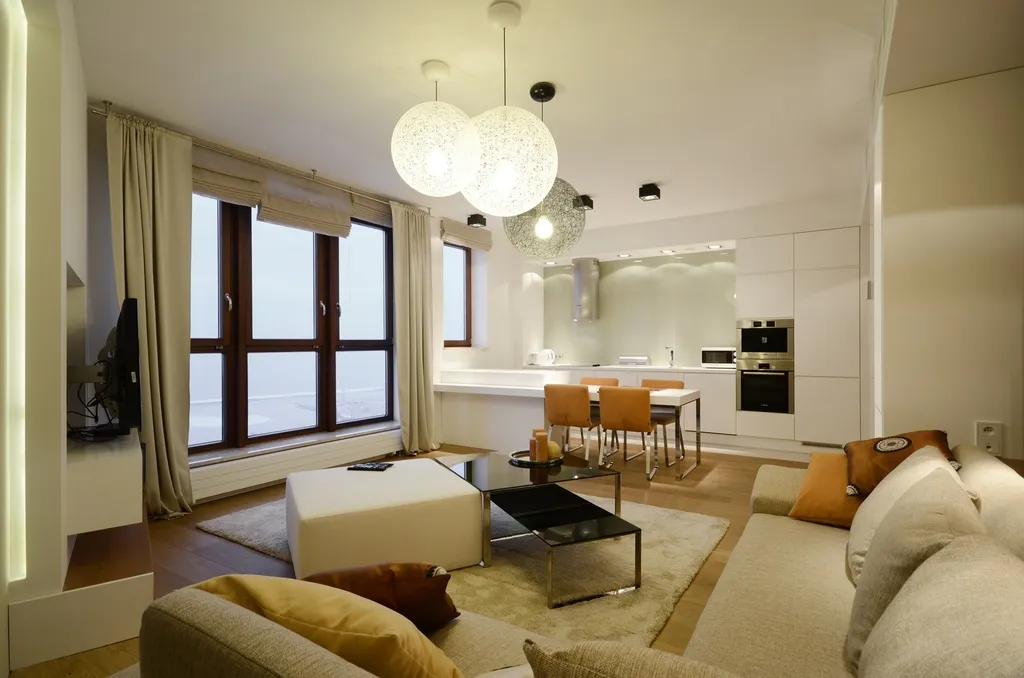 APARTMENT SEA VIEW TWO BEDROOMS Room, Dom & House - Apartments Sea Towers, Gdansk