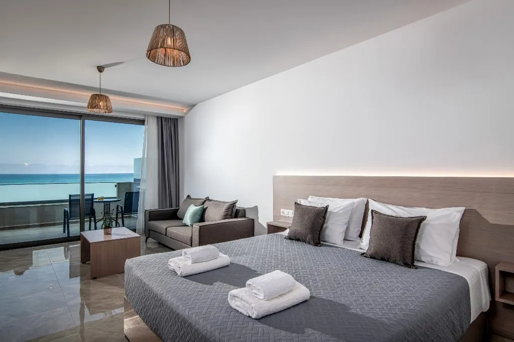 Room DELUXE SEA VIEW WITH BALCONY Room, Ebenus Suites "by Checkin", Crete