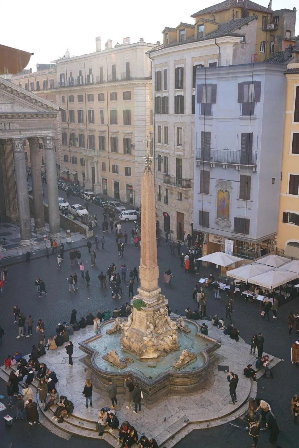 General view, Antico Albergo del Sole al Pantheon, Rome