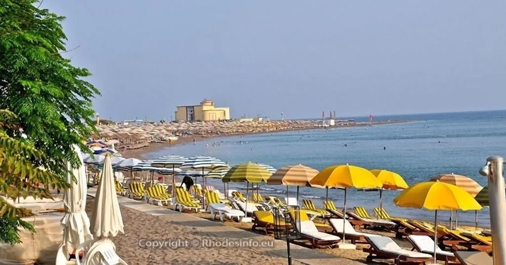 General view, D'Andrea Mare Beach Hotel, Rhodes