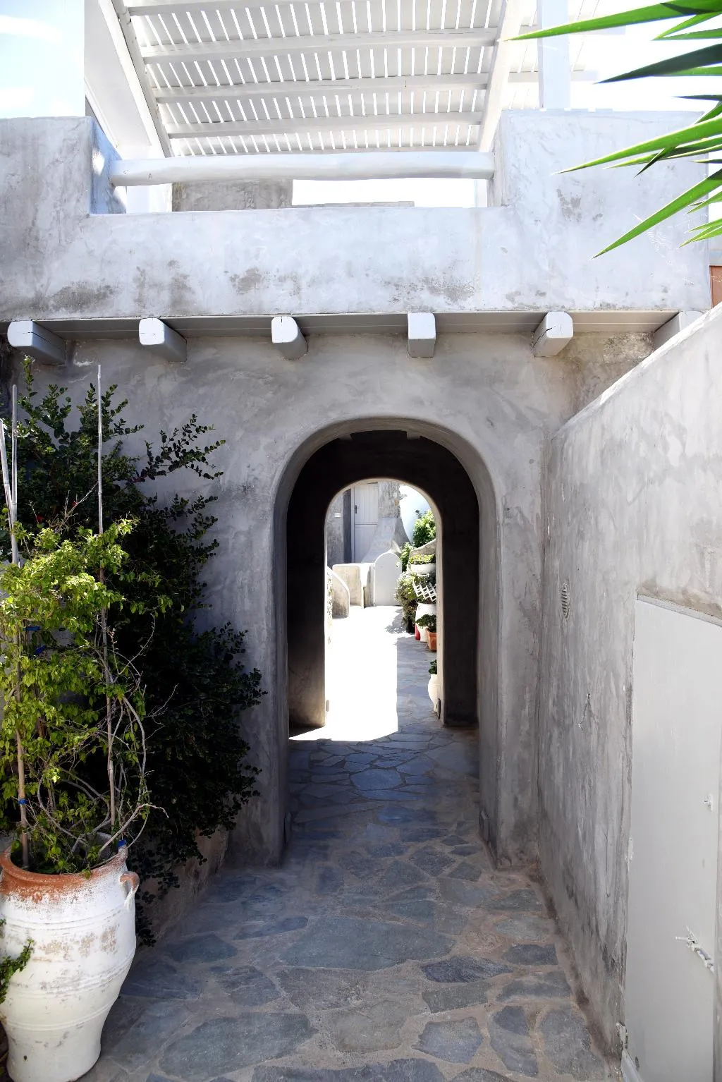 Terrace, Aletro Cottage Houses, Mykonos