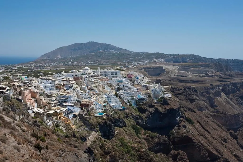 General view, Kastro Suites, Santorini
