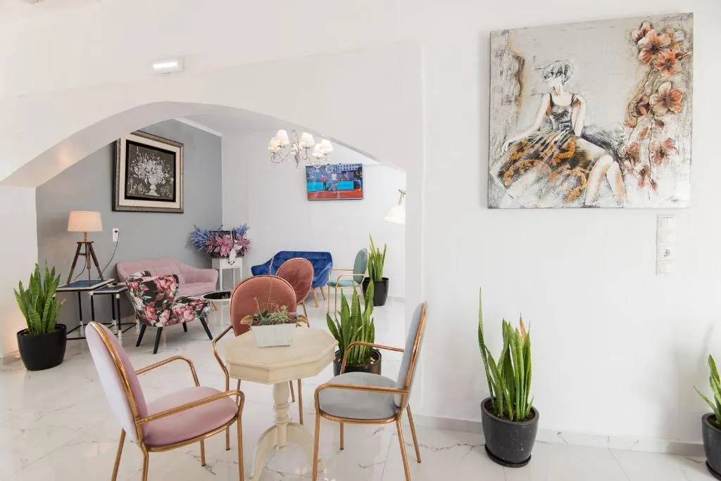 Lobby, Bomo Amnissos Residence, Crete