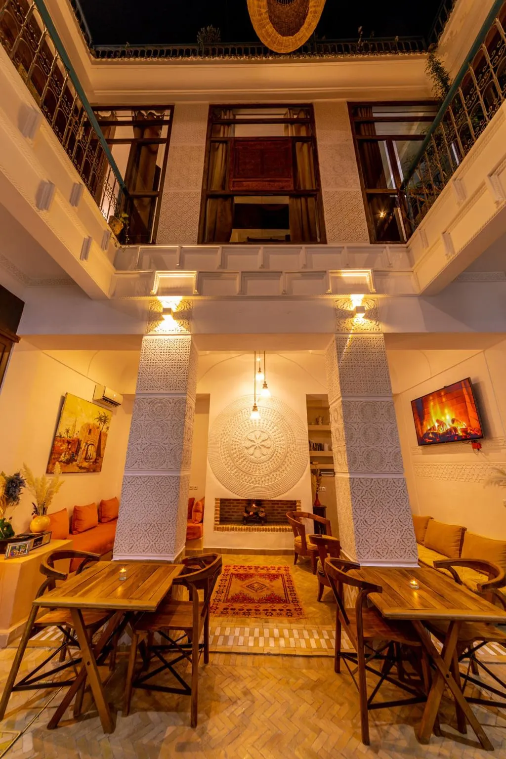 Lobby, Riad Ambre Et Jasmin, Marrakech