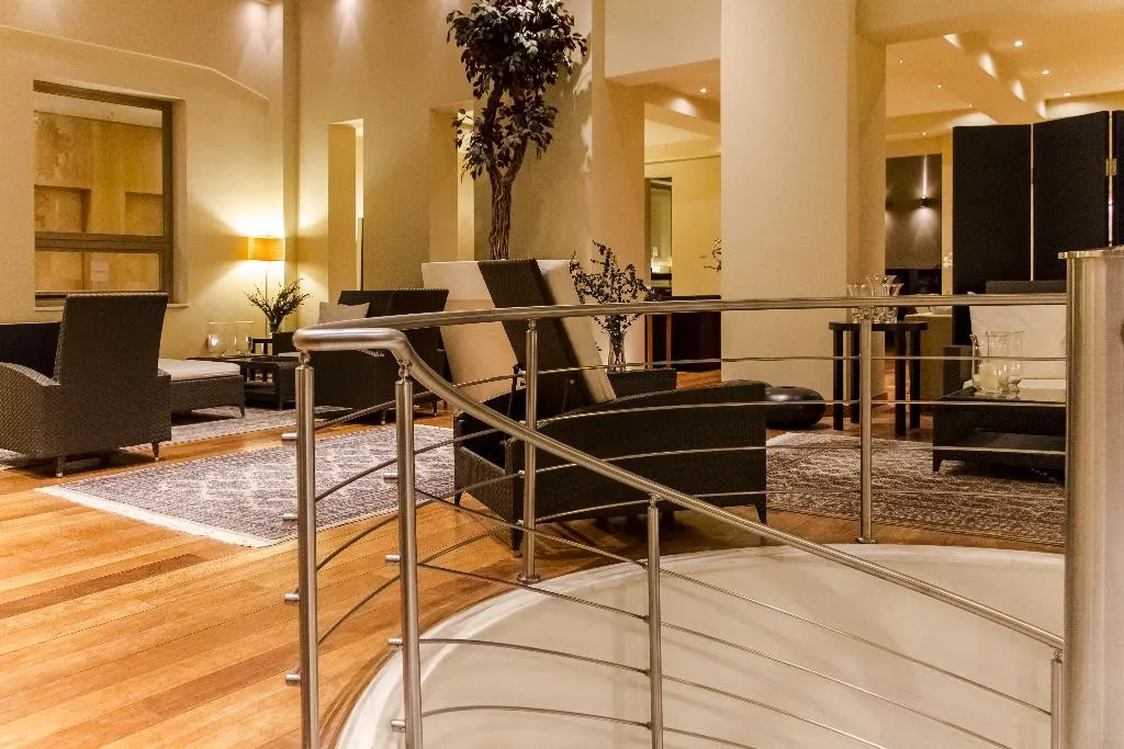 Lobby, GDM Megaron,Historical Monument Hotel, Crete