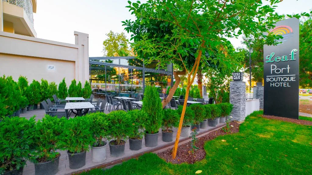 Terrace, Leaf Port Hotel, Antalya