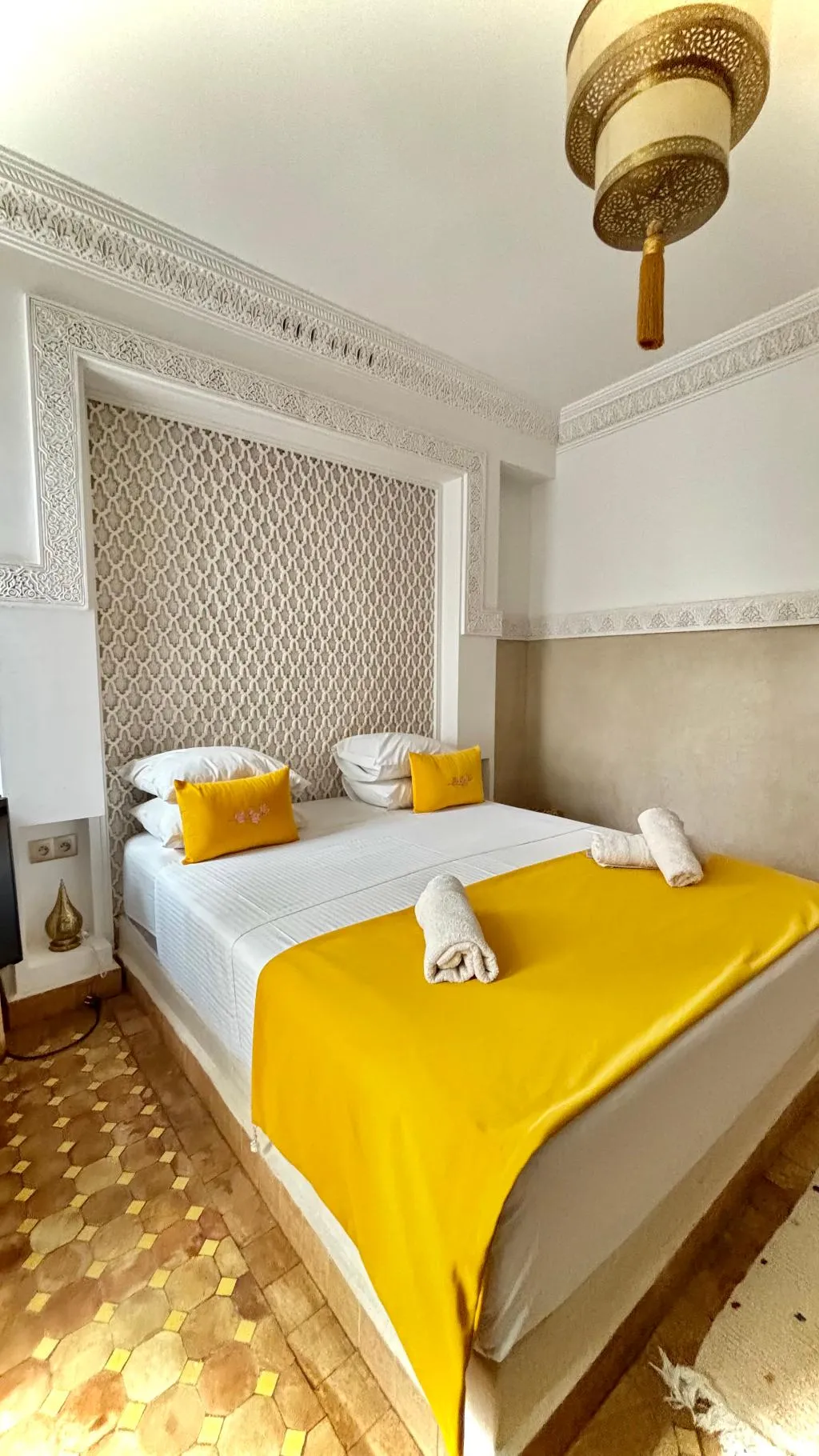 DOUBLE DELUXE ONE BED Room, Riad Magnolia and SPA, Marrakech