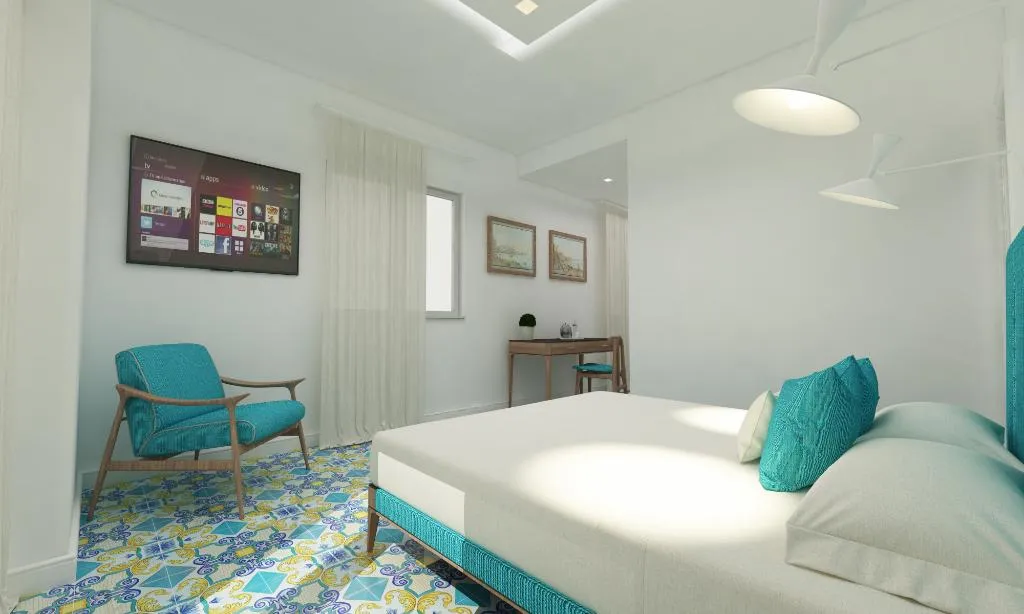 DOUBLE DELUXE WITH BALCONY Room, Palazzo Gargiulo Luxury Rooms & Suites, Naples