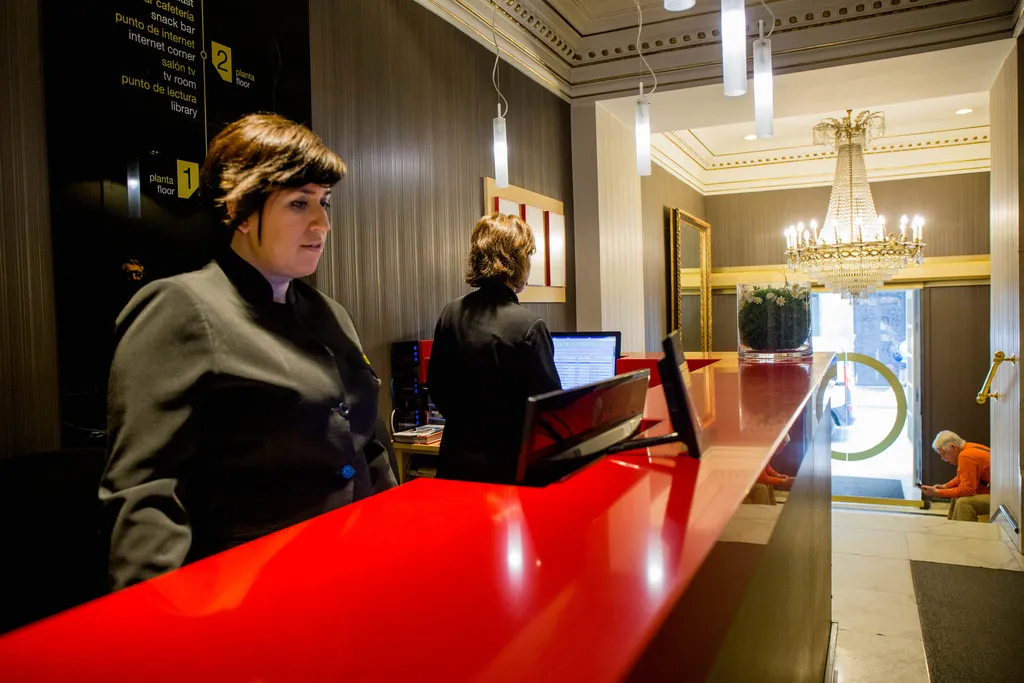 Lobby, Hotel Arosa, Madrid