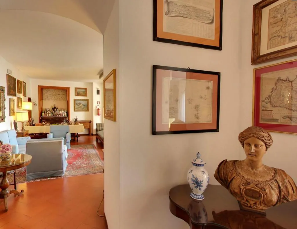 Lobby, Villa Paradiso, Taormina