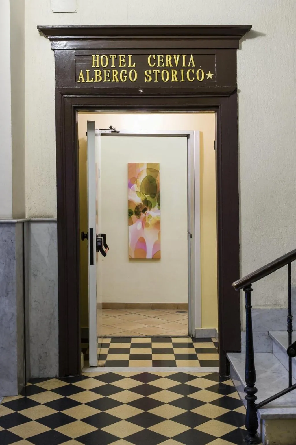 Lobby, Hotel Cervia, Naples