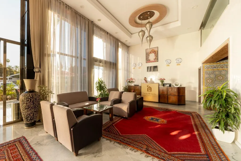 Lobby, Palm Menara Hotel, Marrakech