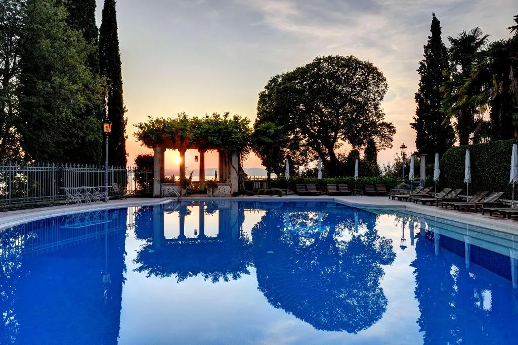 Pool, Villa Cortine Palace Hotel, Milan